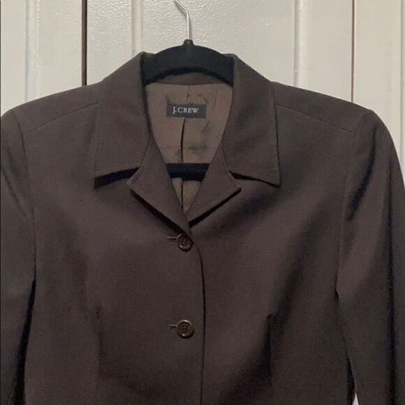 J. CREW Classic Blazer Brown size 2 - Picture 2 of 5